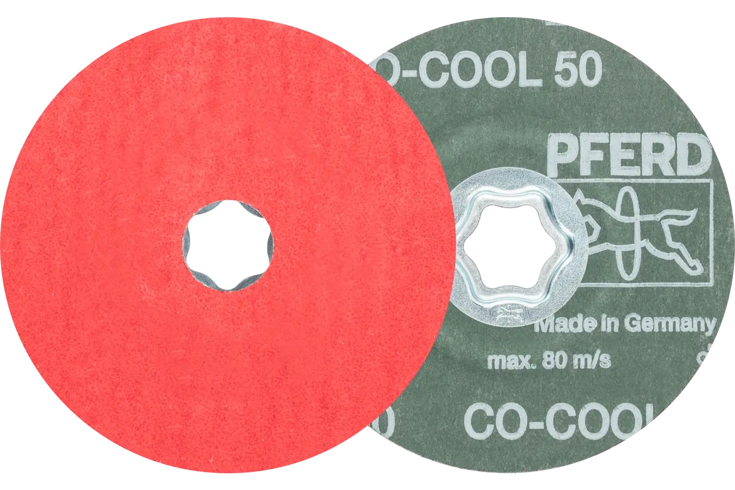 Picture of Pferd Combiclick® Fiber Disc, 4-1/2" Dia, 50 Grit, Ceramic oxide Co-Cool